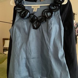 Taffeta sleeveless top